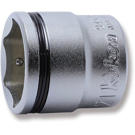 Ko-Ken Socket 22mm Nut Grip 29mm 3/8 Sq. Drive 3450M-22